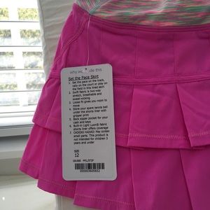 Ivivva Set the Pace running/tennis skirt
